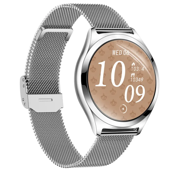 Розумний смарт годинник Smart Love Pro Silver Steel, 2 ремінці - зображення 4