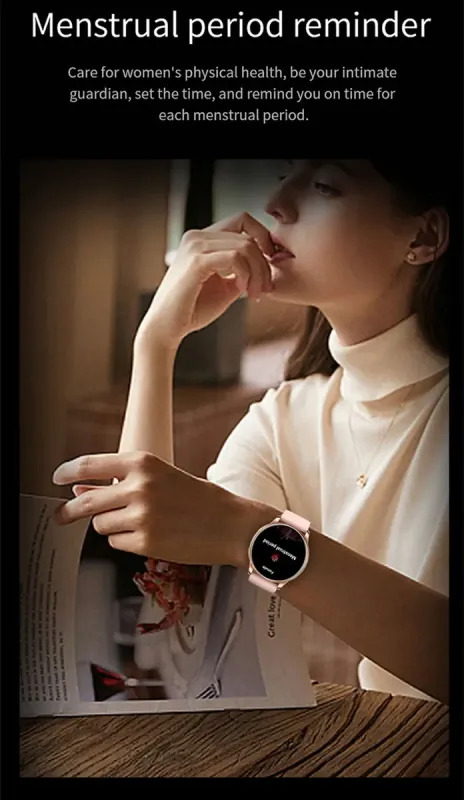 Розумний смарт годинник Smart Melisia Gold - зображення 10