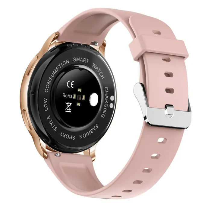 Розумний смарт годинник Smart Melisia Gold Rubber, 2 ремінці - зображення 11