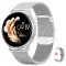 Розумний смарт годинник Smart Melisia Silver Steel, 2 ремінці