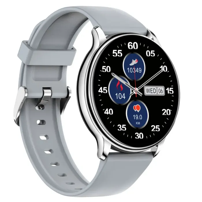 Розумний смарт годинник Smart Melisia Silver Rubber, 2 ремінці - зображення 4