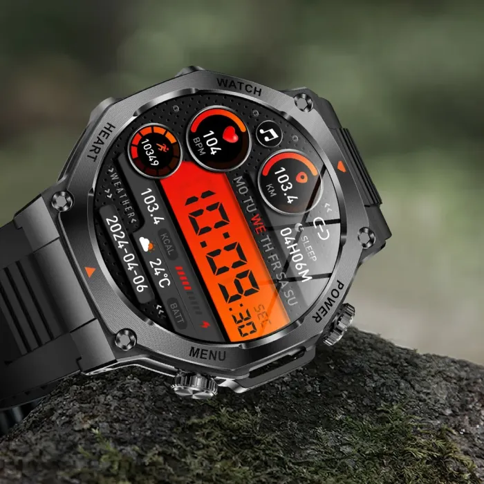 Розумний смарт годинник Smart Mevaden Ultra Rubber, 2 ремінці - зображення 11