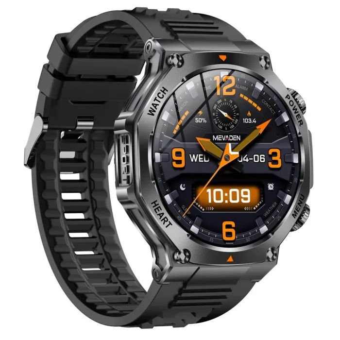 Розумний смарт годинник Smart Mevaden Ultra Rubber, 2 ремінці - зображення 3