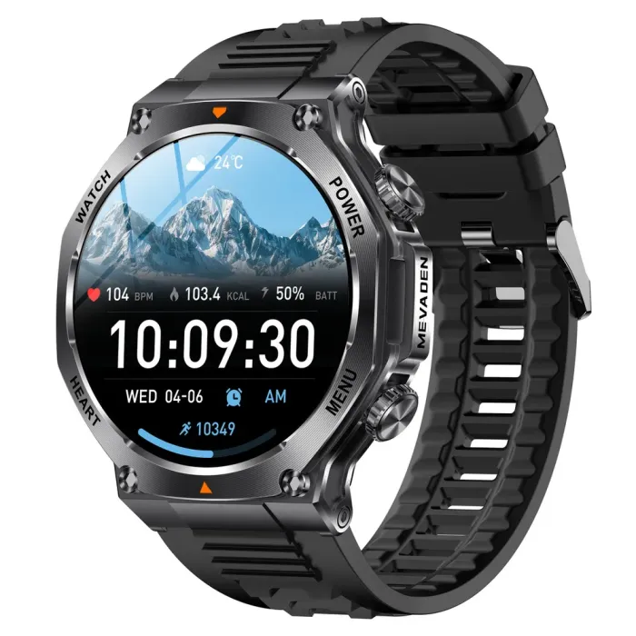 Розумний смарт годинник Smart Mevaden Ultra Rubber, 2 ремінці - зображення 8