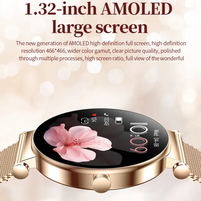 Розумний смарт годинник Smart Princess Rubber Pink, 2 ремінці - зображення 5