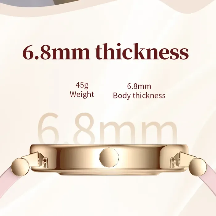 Розумний смарт годинник Smart Princess Rubber Pink, 2 ремінці - зображення 8