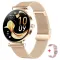 Розумний смарт годинник Smart Princess Steel Gold, 2 ремінці
