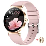 Розумний смарт годинник Smart Princess Rubber Pink, 2 ремінці