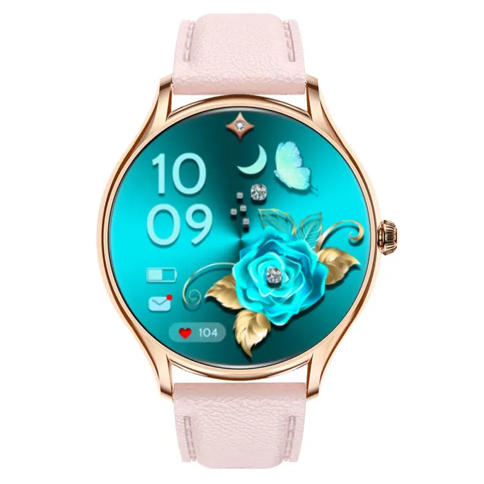 Розумний смарт годинник Smart Milano Gold Rubber, 2 ремінці - зображення 2