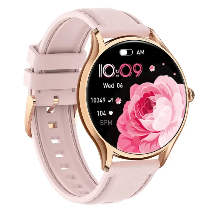 Розумний смарт годинник Smart Milano Gold Rubber, 2 ремінці - зображення 3