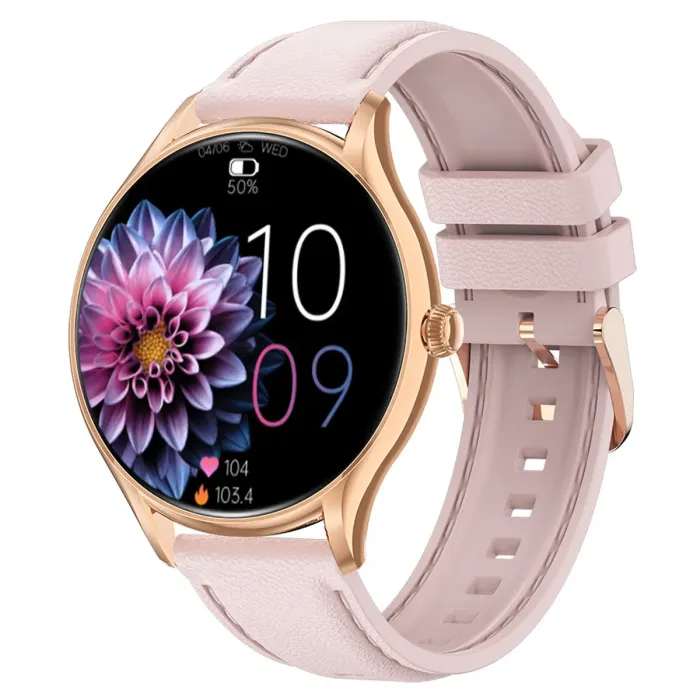 Розумний смарт годинник Smart Milano Gold Rubber, 2 ремінці - зображення 8