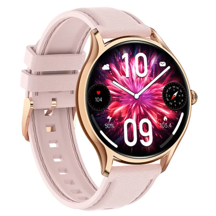 Розумний смарт годинник Smart Milano Gold Rubber, 2 ремінці - зображення 10