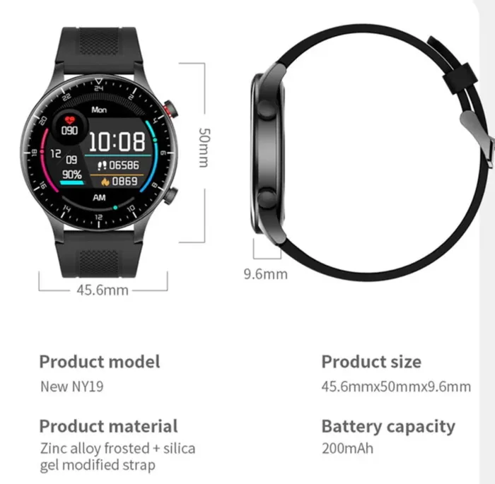 Смарт годинники Smart Neptun Aero Black - зображення 11