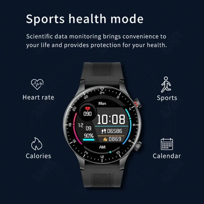 Смарт годинники Smart Neptun Aero Black - зображення 5