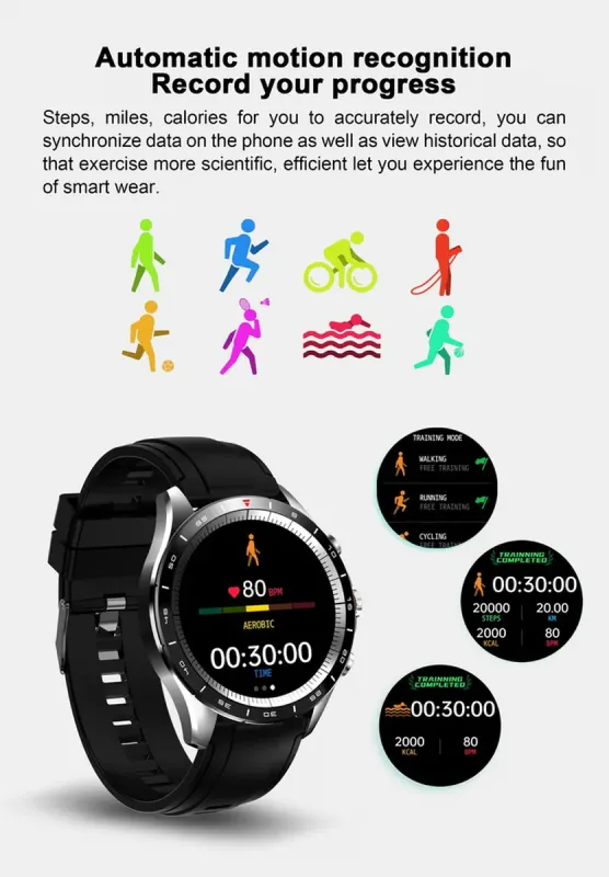 Смарт годинники Smart New Zelland Black - зображення 10