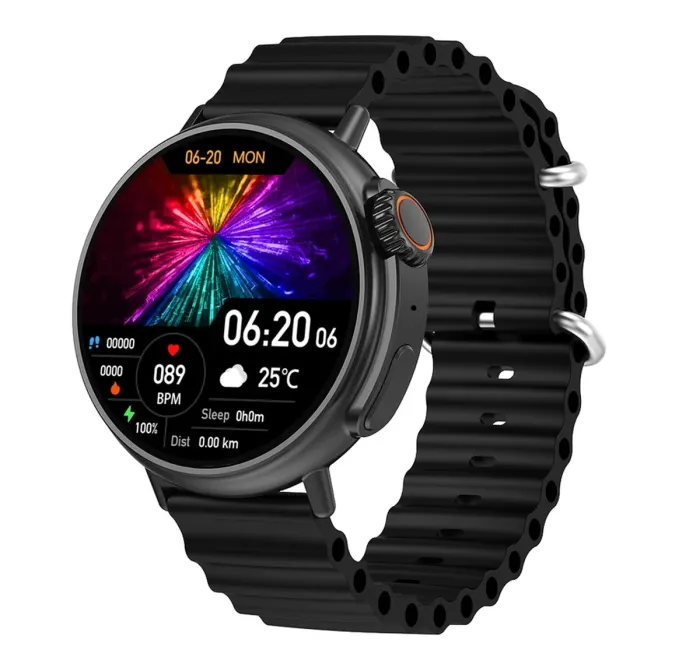 Розумний смарт годинник Smart Plane Black водостійкі - зображення 4