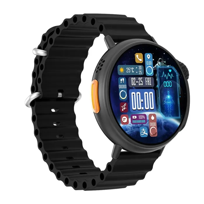 Розумний смарт годинник Smart Plane Black водостійкі - зображення 11