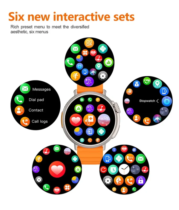 Розумний смарт годинник Smart Plane Black водостійкі - зображення 12