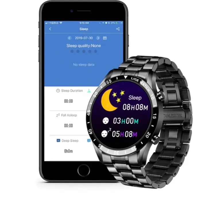 Смарт годинники Smart Power Nano Black - зображення 4