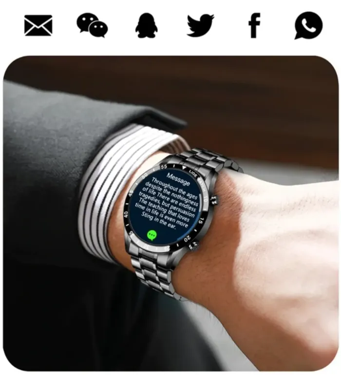 Смарт годинники Smart Power Nano Black - зображення 7