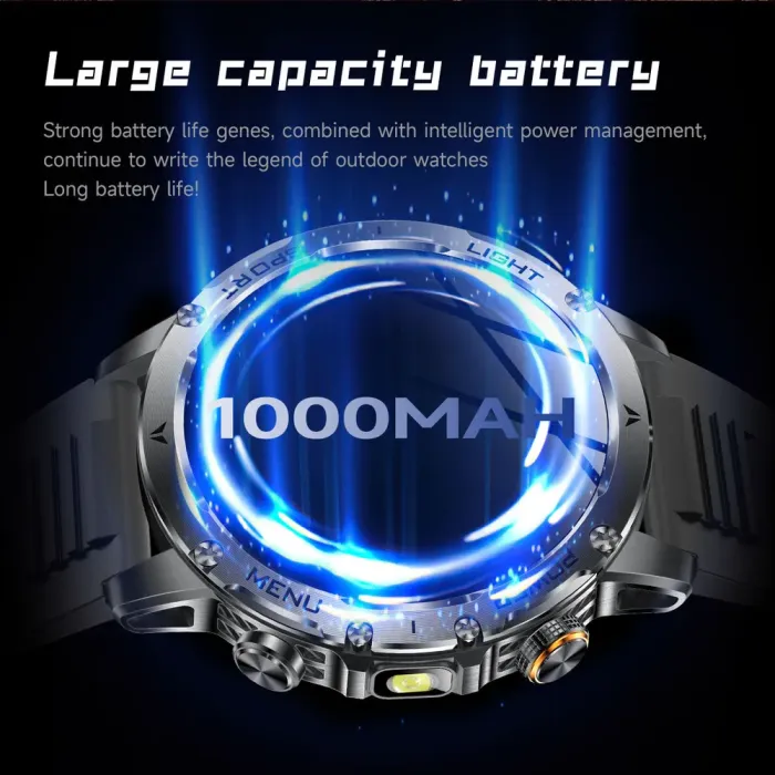 Розумний смарт годинник Smart Power Ultra Steel, 2 ремінці УЦІНКА - зображення 5