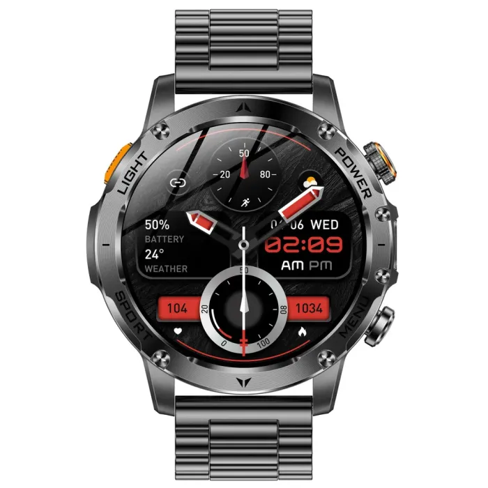 Розумний смарт годинник Smart Power Ultra Steel, 2 ремінці УЦІНКА - зображення 2