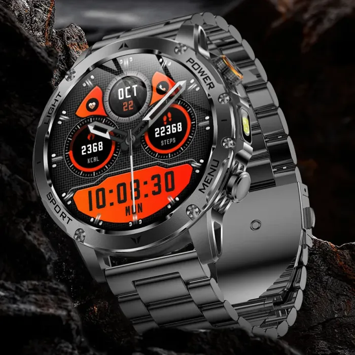 Розумний смарт годинник Smart Power Ultra Steel, 2 ремінці УЦІНКА - зображення 3