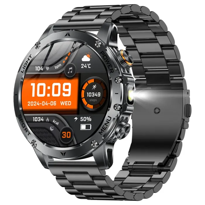 Розумний смарт годинник Smart Power Ultra Steel, 2 ремінці УЦІНКА - зображення 9