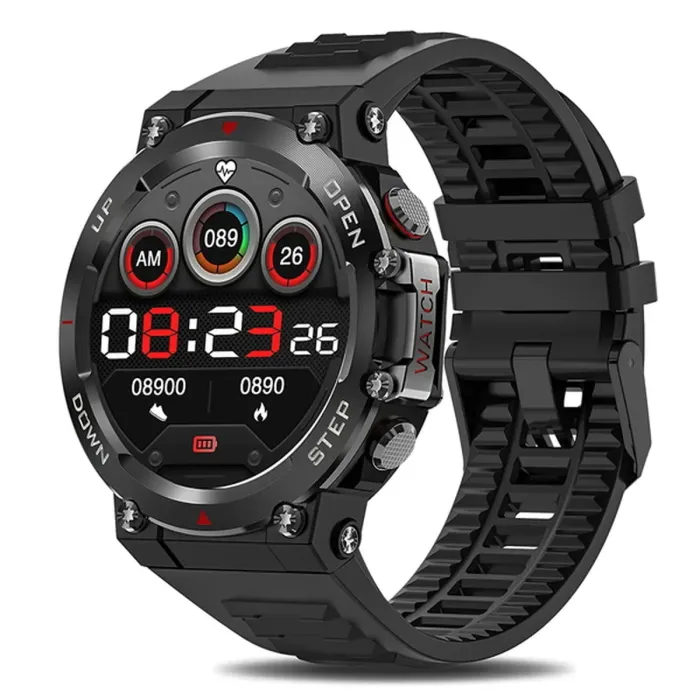 Розумний смарт годинник Smart Profit AK+ Black - зображення 1