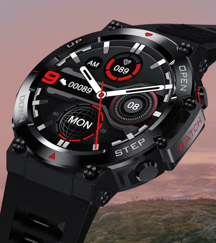 Розумний смарт годинник Smart Profit AK+ Black - зображення 2