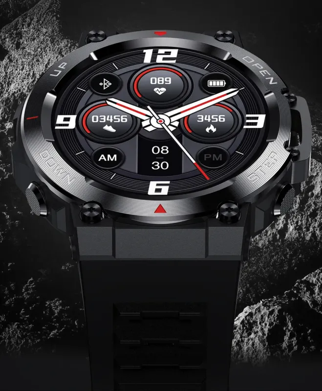 Розумний смарт годинник Smart Profit AK+ Black - зображення 8