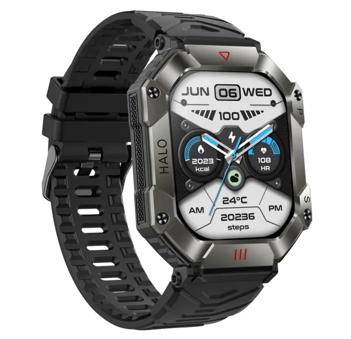 Розумний смарт годинник Smart Racer K+ Black з компасом - зображення 3