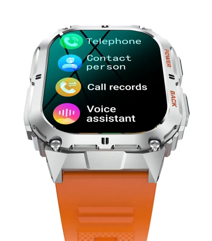 Розумний смарт годинник Smart Respect X Orange з компасом - зображення 7