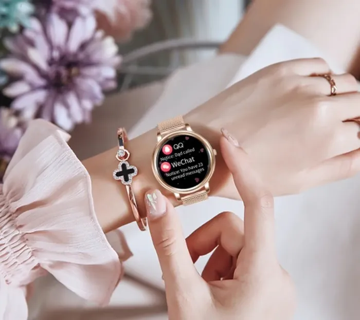 Смарт годинники Smart Romantic Gold - зображення 8