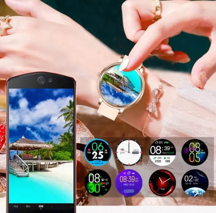 Смарт годинники Smart Romantic Gold - зображення 11