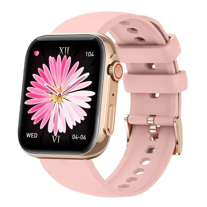 Розумний смарт годинник Smart Sensation Pink, 2 ремінці - зображення 6