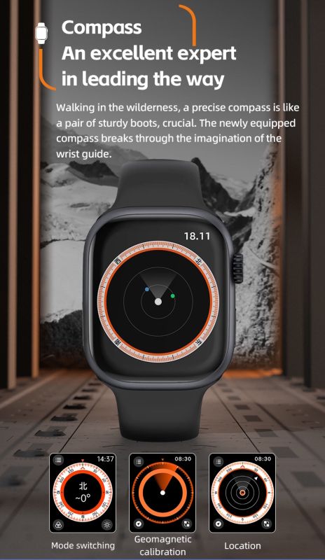 Розумний смарт годинник Smart Sim CD99 - зображення 6