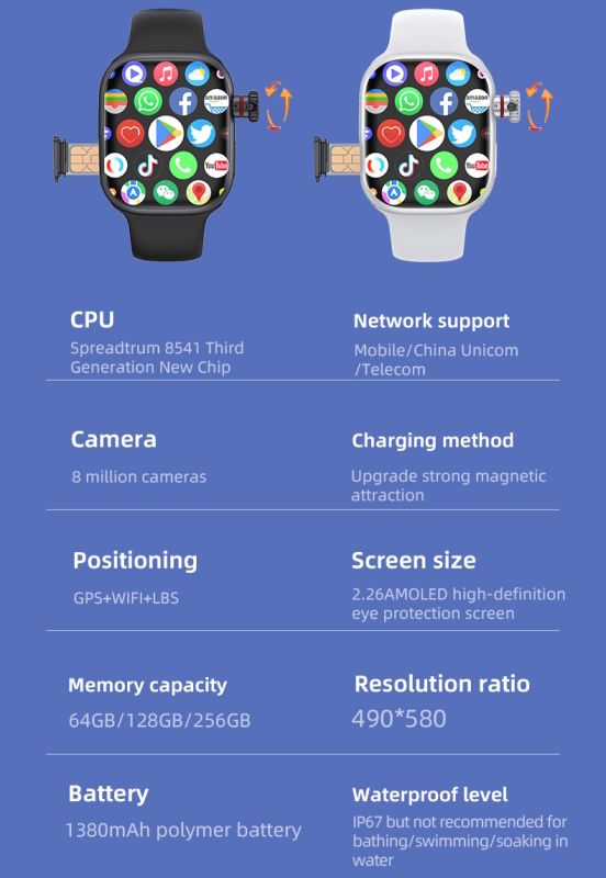 Розумний смарт годинник Smart Sim CD99 - зображення 7