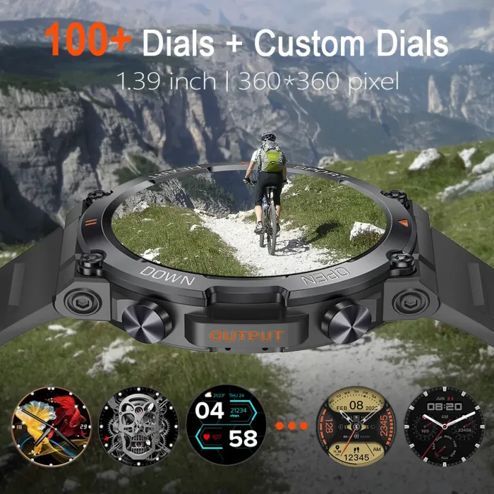 Розумний смарт годинник Smart Storm Steel, 2 ремінці - зображення 11