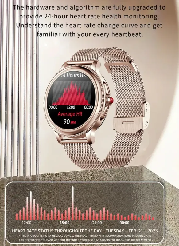 Розумний смарт годинник Smart Summer Gold - зображення 6