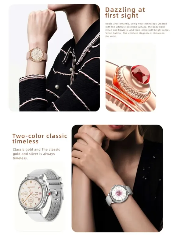 Розумний смарт годинник Smart Summer Gold - зображення 12