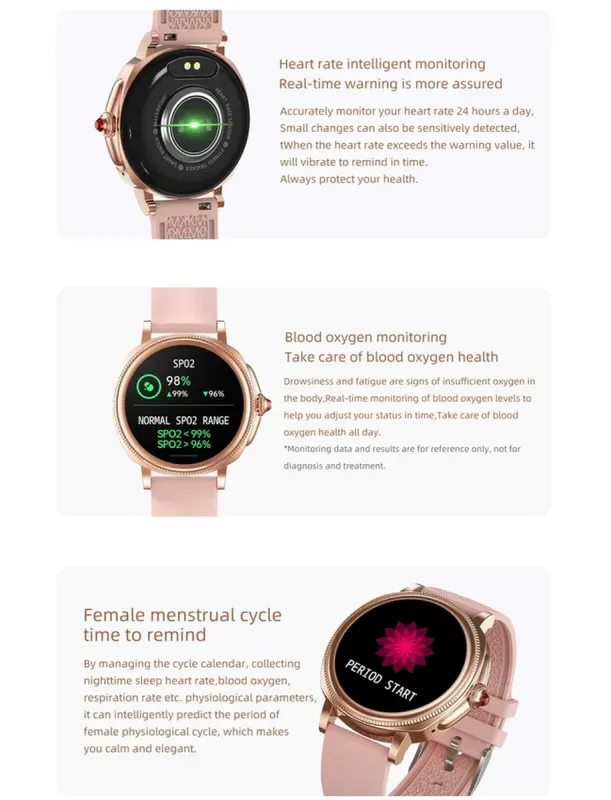 Розумний смарт годинник Smart Summer Gold - зображення 8