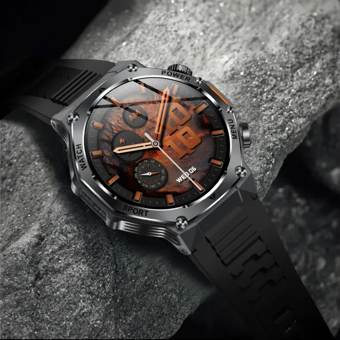 Розумний смарт годинник Smart Surf X Pro Black Rubber, 2 ремінці - зображення 11