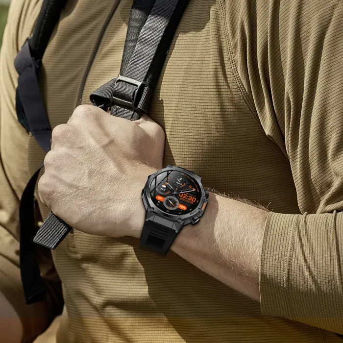 Розумний смарт годинник Smart Surf X Pro Black Rubber, 2 ремінці - зображення 12