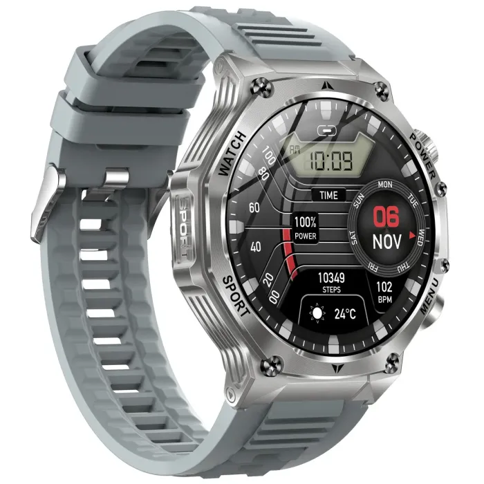 Розумний смарт годинник Smart Surf X Pro Grey, 2 ремінці - зображення 10