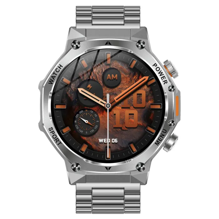 Розумний смарт годинник Smart Surf X Pro Steel, 2 ремінці - зображення 2