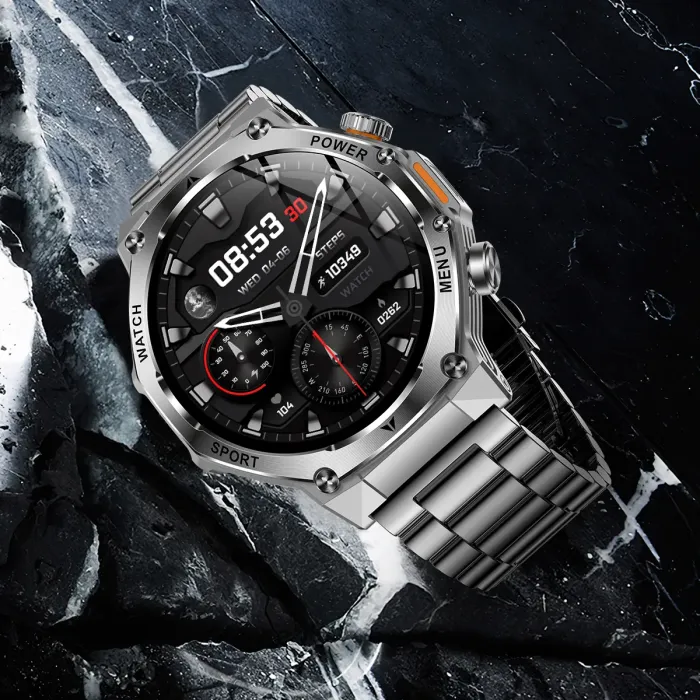 Розумний смарт годинник Smart Surf X Pro Steel, 2 ремінці - зображення 4