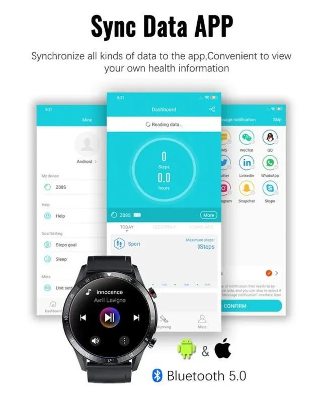 Смарт годинники Smart Technology X Black - зображення 11