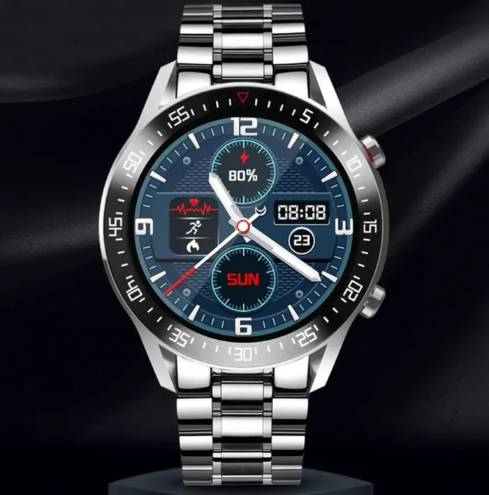 Смарт годинники Smart Terminator PRO Silver - зображення 3