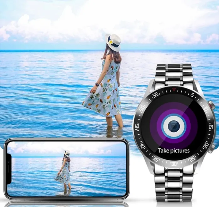 Смарт годинники Smart Terminator PRO Silver - зображення 4